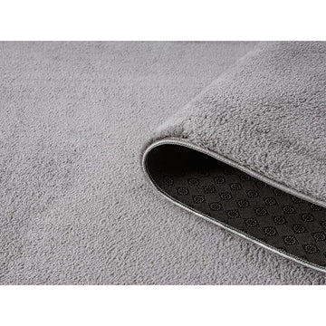 Washable Comfy Plain CMF00 Dark Grey Round Rug-Desire Rugs-Rug Love - The Most Loved Rug Store